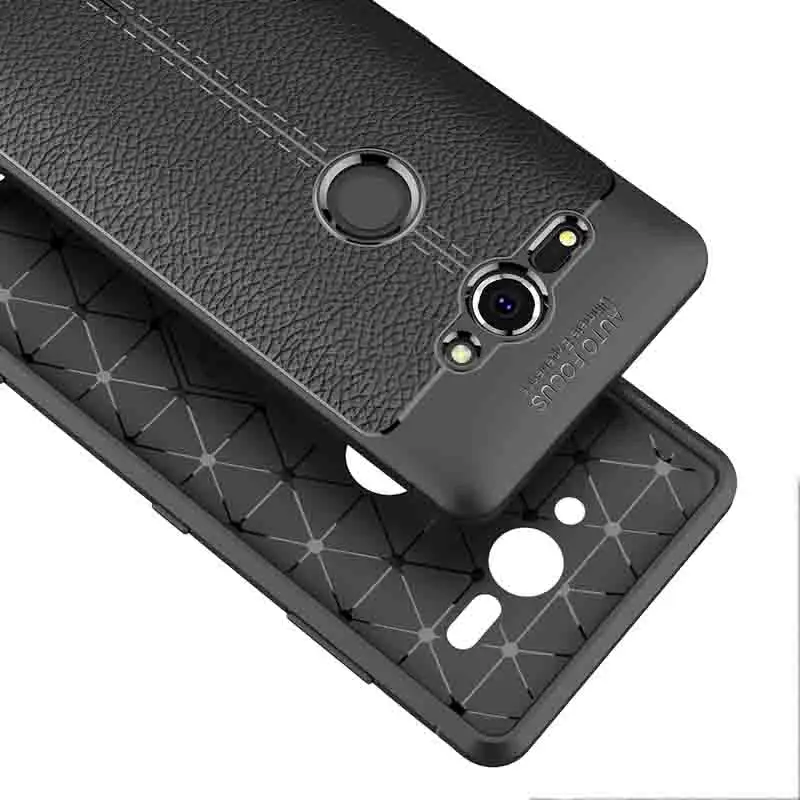 Мягкий силиконовый чехол из ТПУ для Xperia XZ2 Compact H8324 защитный телефона PC Рамка