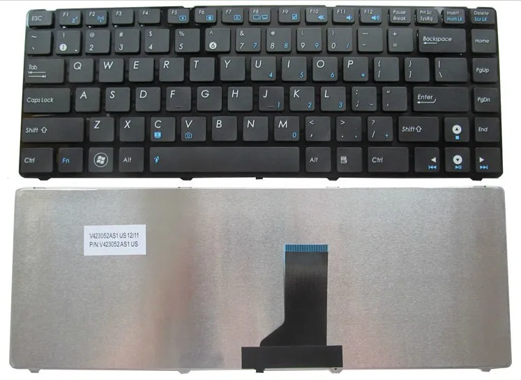 

SSEA Free Shipping New Laptop US Keyboard For ASUS K43 K43BR K43BY K43E K43TA K43TK K43U K43S X43 A43