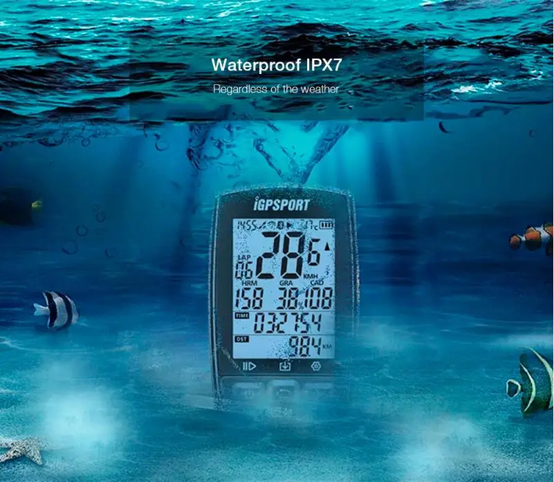 IGPSPORT iGS50E Bluetooth беспроводной водонепроницаемый gps велосипедный компьютер данные в реальном времени