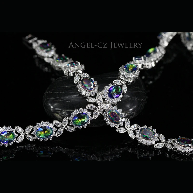 Женское винтажное ювелирное изделие ANGELCZ браслет серебряного цвета с