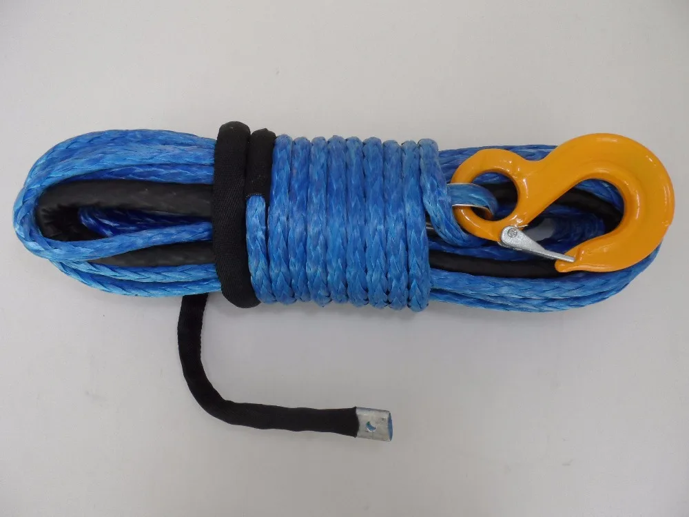 

Blue 12mm*30m Plasma Winch Cable,Tow Rope Car,Winch Cable for AUTO Parts