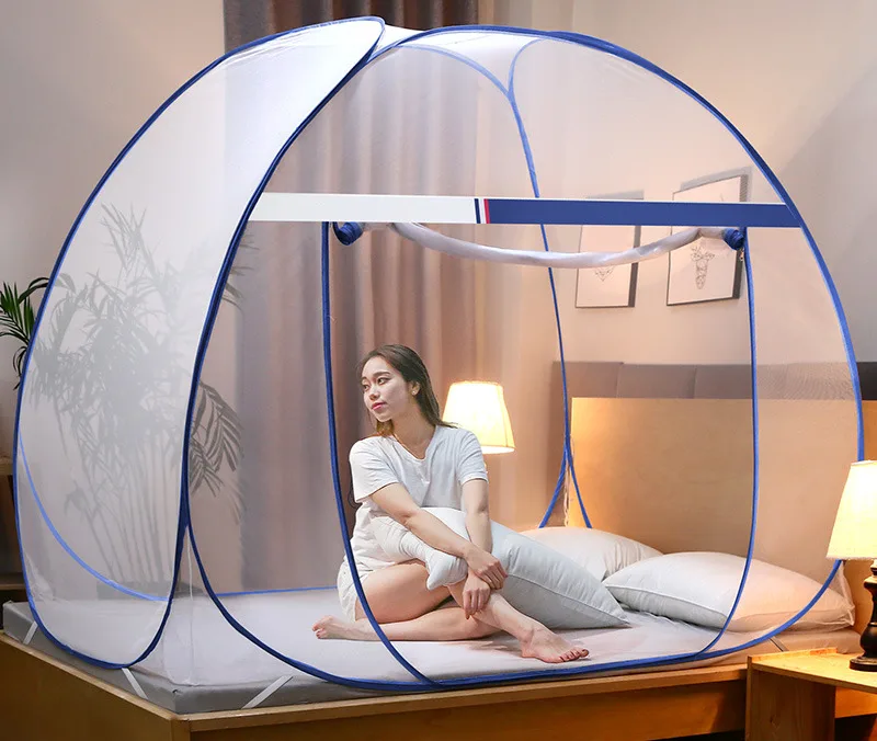 Новая москитная сетка Юрта для односпальной и двухспальной кровати детской