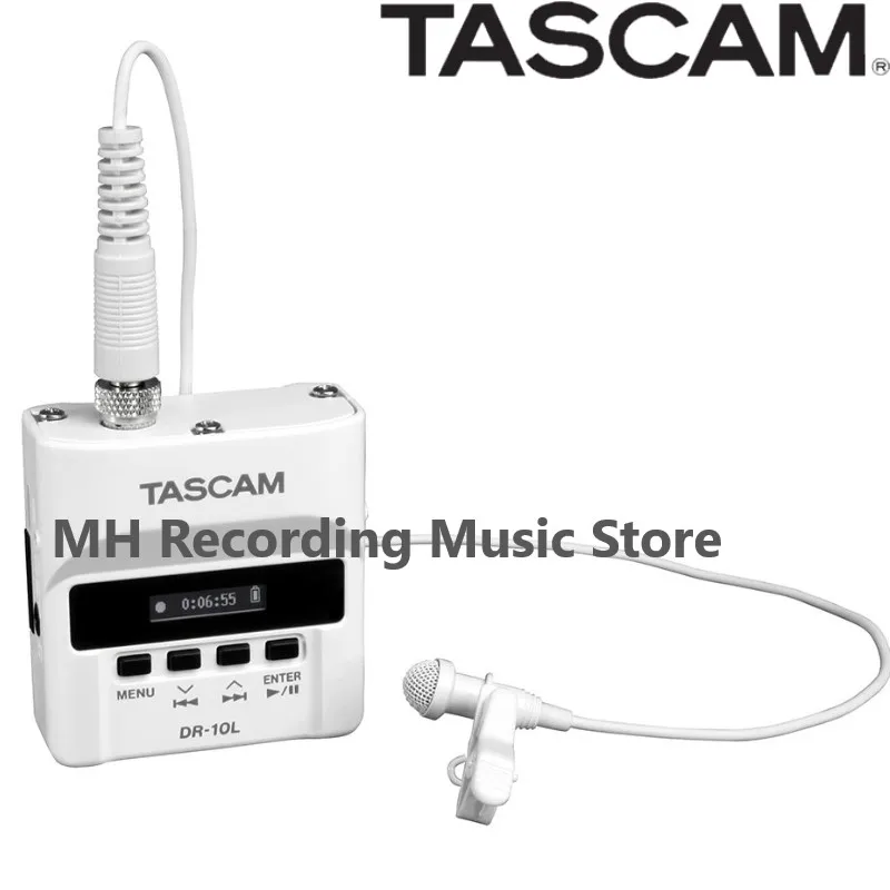 TASCAM DR-10LW цифровой рекордер с микрофоном lavalier небольшой свет и удобно для filmmaker