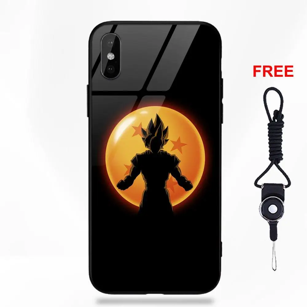 Vvcqod Dragon Ball Z Гофу Dbz для Apple iPhone 5 5C 5S SE 6 S 7 8 плюс X XS Max XR Мягкие TPU оправа закаленное