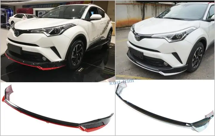 2 стиля для TOYOTA C-HR 2018 2019 ABS передний бампер | Автомобили и мотоциклы
