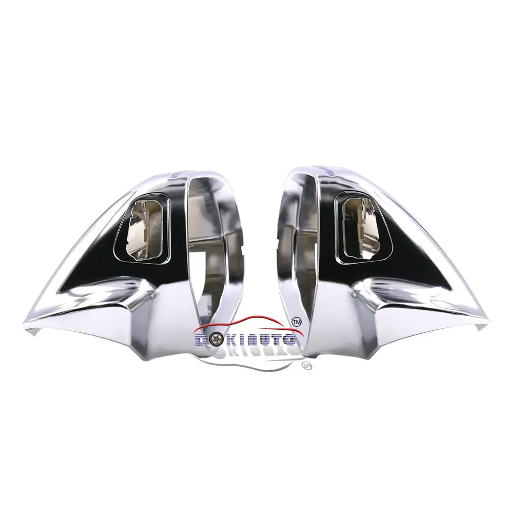 Within Side Assist Matt Silver chrome mirror case rearview cover shell For Audi A6 C7 PA | Автомобили и мотоциклы