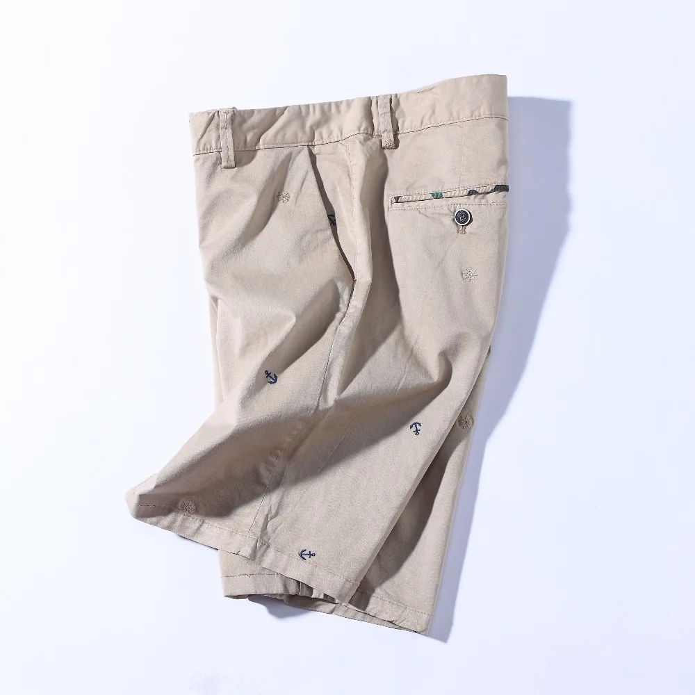 Augraw летние мужские хлопковые шорты размер 29-38 новый дизайн одежды джентльмен