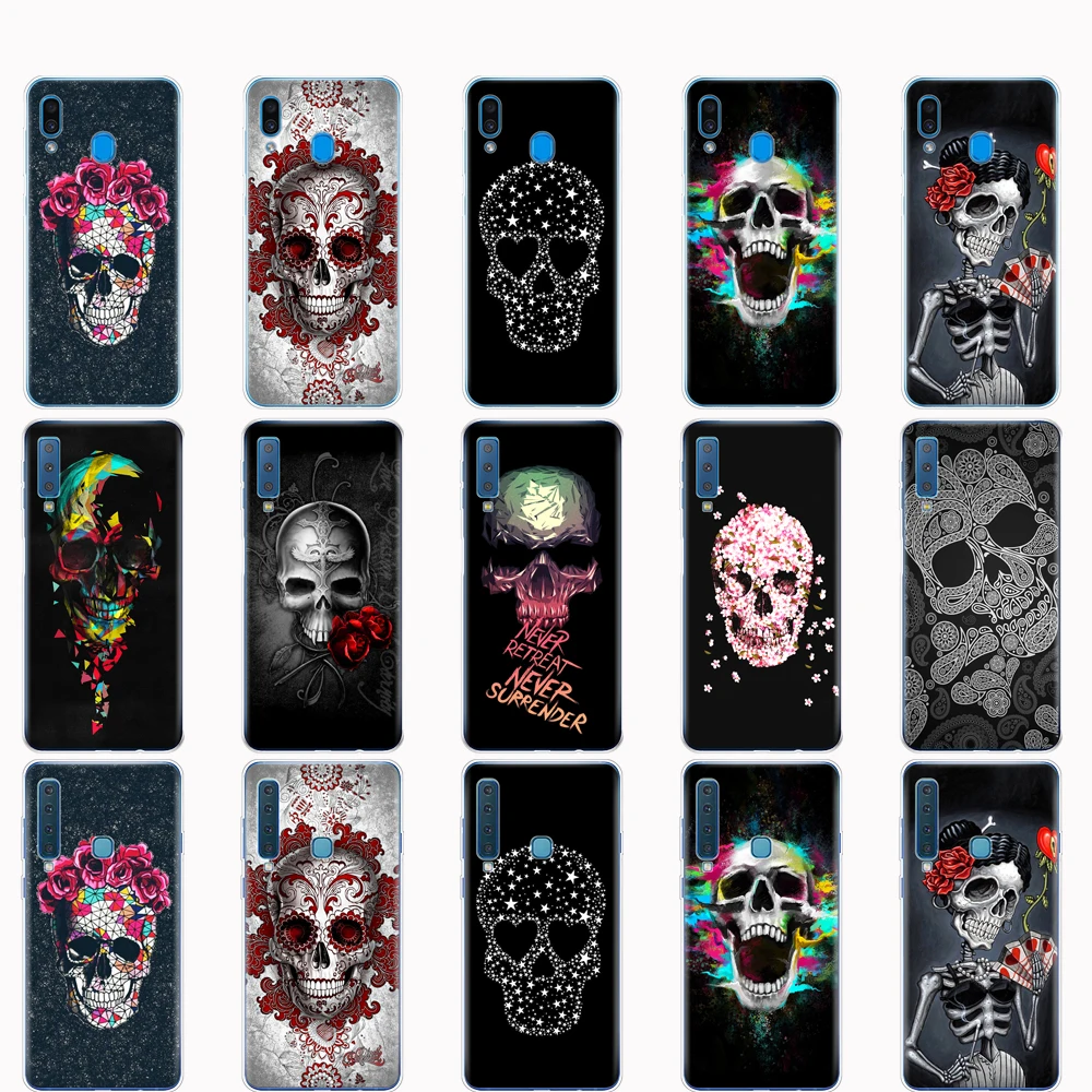 Чехол для Samsung A50 чехол Galaxy A60 A10 A30 A40 A70 A 50 2019 A9 A7 2018 Ретро стиль цветок