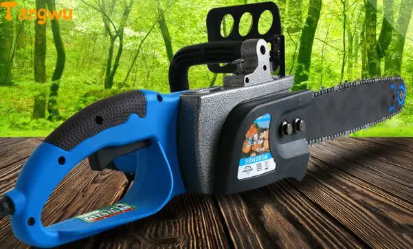 Electric Saw Free shipping High power electric saw small household logging. Woodworking. Multi-function chain | Инструменты