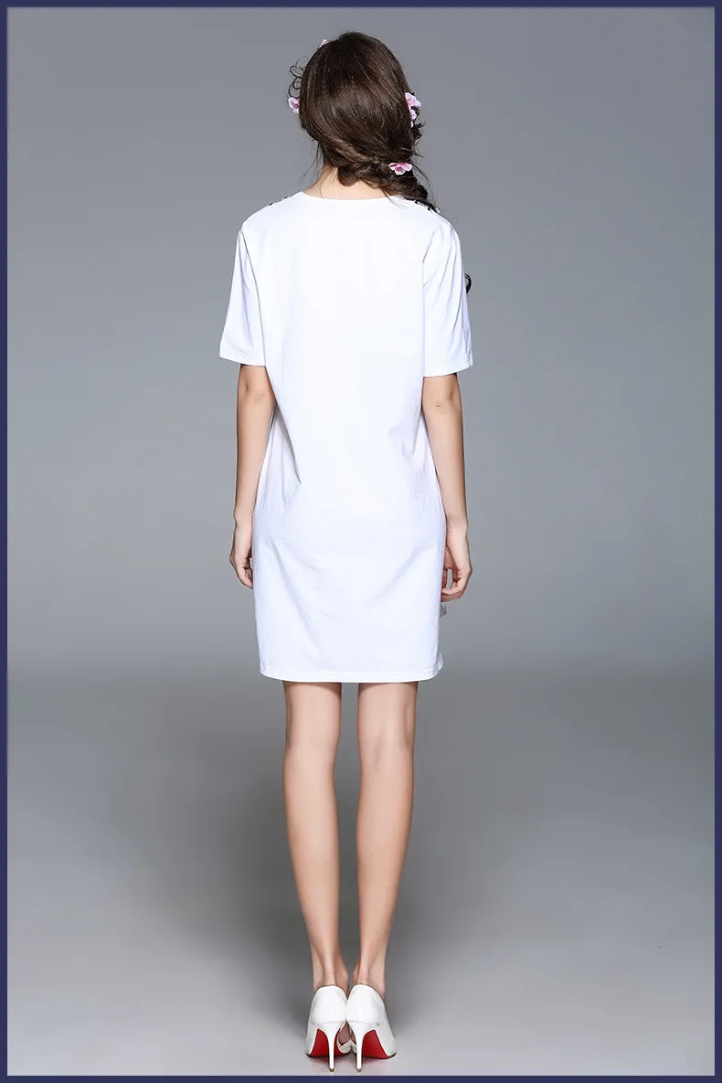 2017 г. женские Весна осень взлетно посадочной полосы моды сплошной принт v