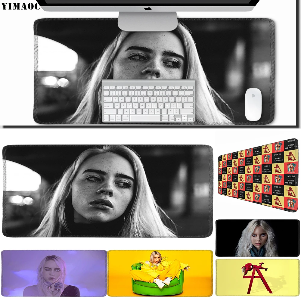 YIMAOC 30*60 см большой коврик для мыши геймерский резиновый игровой Настольный с