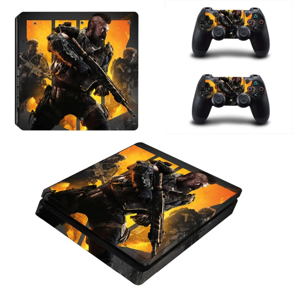 Тонкий стикер для PS4 консоли Sony PlayStation 4 и контроллеров наклеек тонкий виниловый |