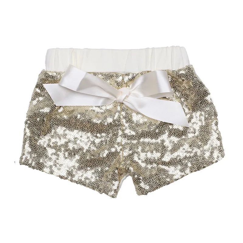 Детские штаны шорты для мальчиков и девочек детские брюки с блестками детей
