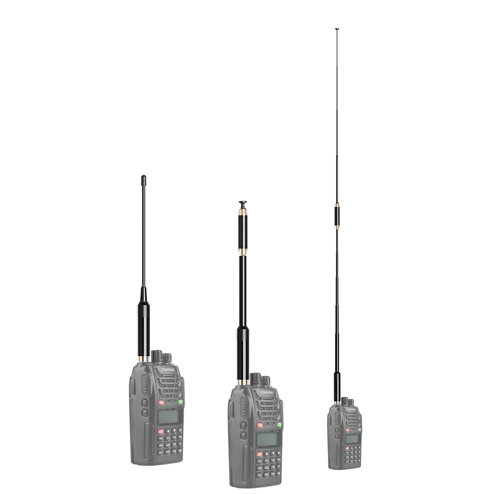 NKTECH антенны Dual Band с высоким коэффициентом усиления продлить SMA-F для BaoFeng UV-5R DM-5R UV-82