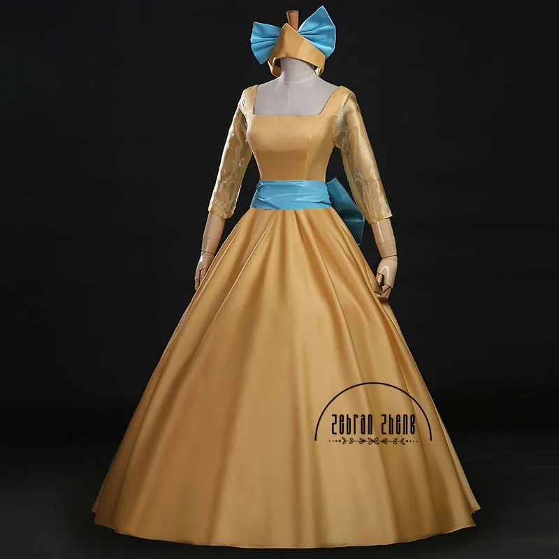 Костюм для косплея анастазии из мультфильма на заказ костюмы Хэллоуин женщин