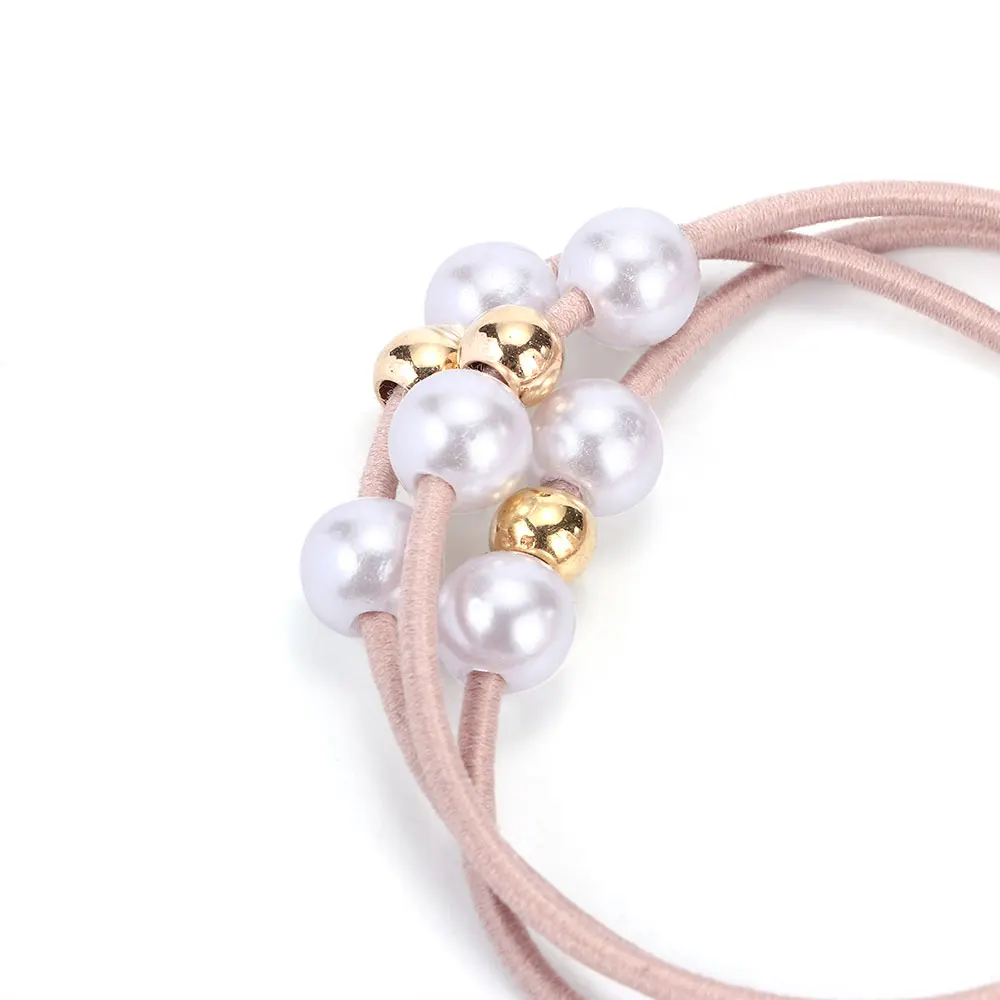 1 шт. Бесплатная доставка Многослойная Веревка жемчужная эластичная резинка