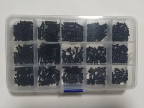 Самонарезные винты из листового металла с круглой головкой Phillips M2.3 M2.6 450 шт. |