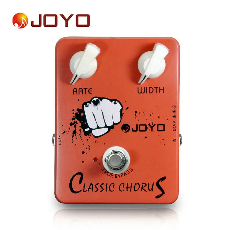 

JOYO JF-05 True Bypass Design Classic Chorus Electric Guitar Effect Pedal Full Bodied 12-string Sounds Aluminum Alloy Material