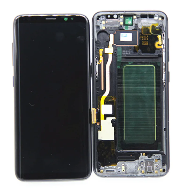 5 шт./лот S8plus Экран дисплея для SAMSUNG Galaxy S8 плюс ЖК-дисплей Замена сенсорного