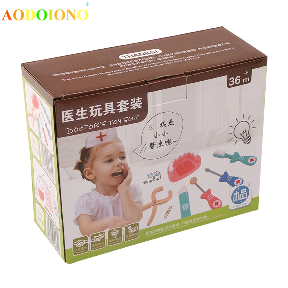 20 шт./компл. деревянные игрушки забавные ролевые игры реальная жизнь для