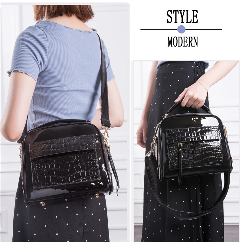 Женские сумки 2020 дизайнерские роскошные через плечо из крокодиловой кожи
