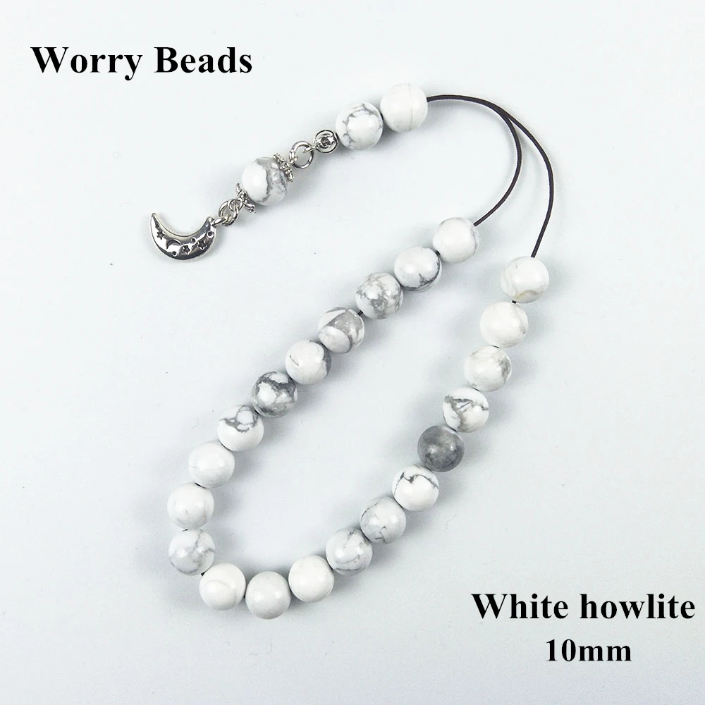 10 мм Белый howlite мусульманский молитвенный бисер исламский Tasbih Бог молитва Tesbih