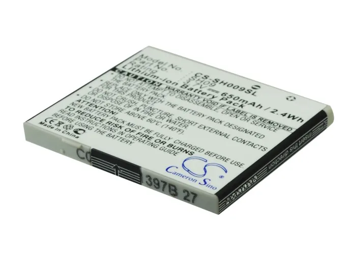 Аккумулятор Cameron Sino SH09 на 650 мАч для Sharp SH902ISL SH903i | Мобильные телефоны и аксессуары