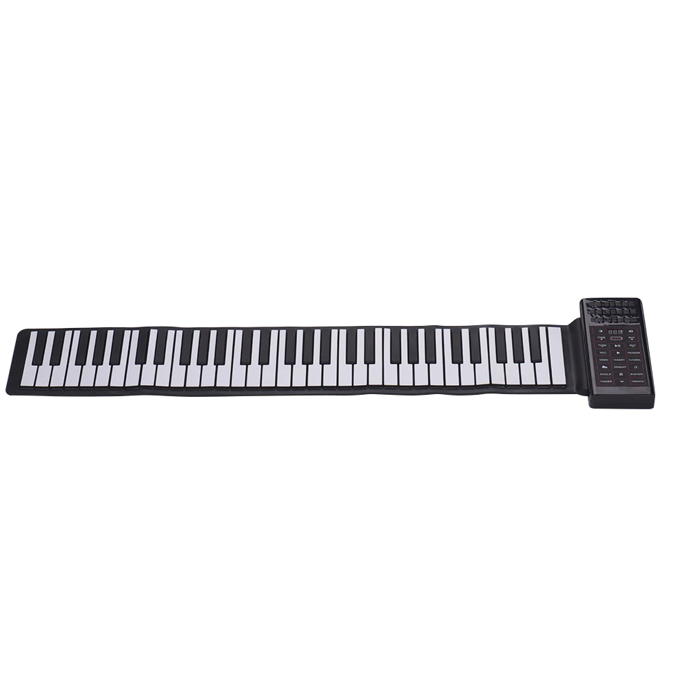

Многофункциональное портативное электрическое фортепиано с 61 клавишами, ручная работа, гибкая эргономичная клавиатура, перезаряжаемый гр...