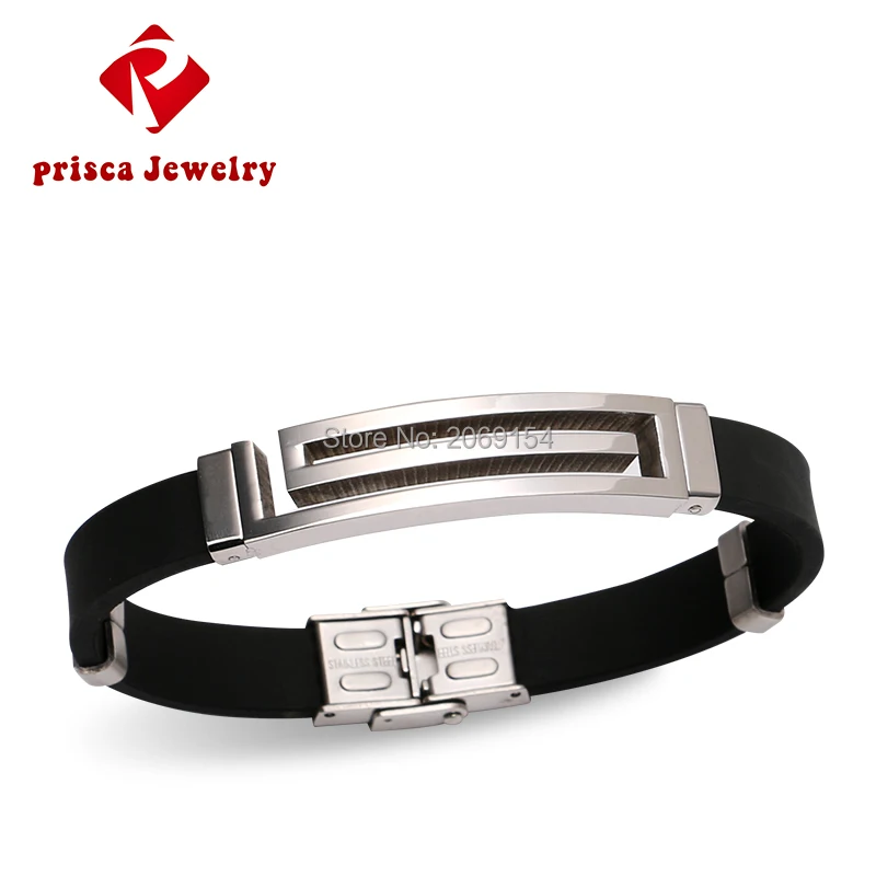 Новинка очаровательные модные ювелирные изделия мужские браслеты из титановой