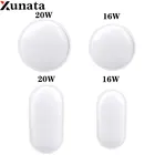 LED Влагостойкий Настенный Светильник 16 Вт 20 Вт Круглый  Овальный СВЕТОДИОДНЫЙ Потолочный Светильник IP65 Водонепроницаемый AC85-265V Ванная Комната Открытый Сад Двор Лампы