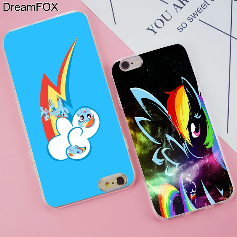 DREAMFOX K165 Rainbow dash cutie MARK Soft TPU Silicone Case Cover For Apple iPhone X XR XS Max 8 7 6 6S Plus 5 5S SE 5C 4 4S |