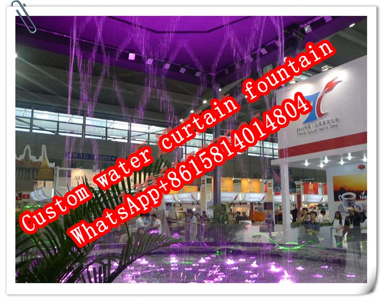 C. Пользовательский фонтан для водяных занавесок насадка постоянного тока