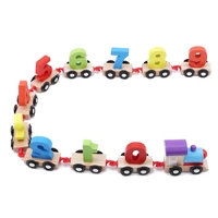 mini digital train wooden alphabet number educational toys christmas gift railway tools for kids