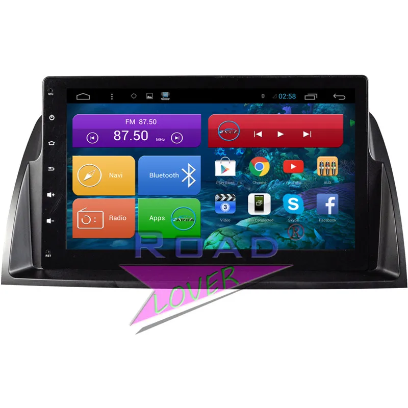 Roadlover Android 6 0 Автомобильный аудиоплеер для Mazda Atenza 2014 Стерео GPS навигация Два Din