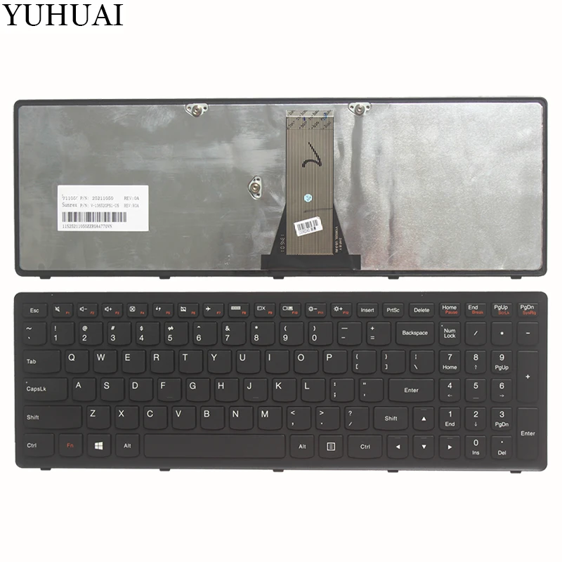 Новинка для lenovo Ideapad S500 G500S G505S G510S Z501 Z510 FLEX 15 15D US клавиатура для ноутбука