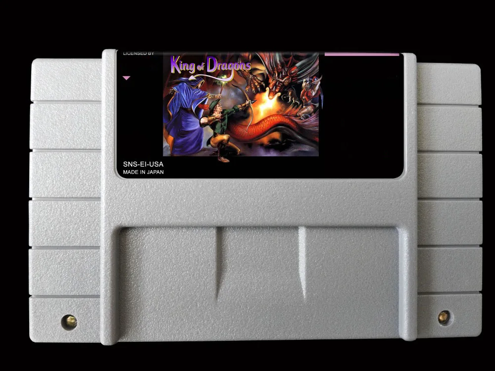 16 бит игры ** Король драконов (Версия США!) | Электроника
