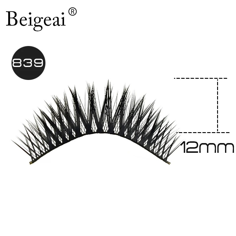 Новинка 10 пар Набор накладных ресниц ручной работы Инструменты для наращивания