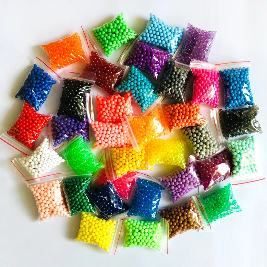 DOLLRYGA 36 цветов 9000 шт./пакет Pegboard липкие водные бусины термо-мозаика aqua Puzzle Beadbond развивающие игрушки DIY волшебная бусина lote