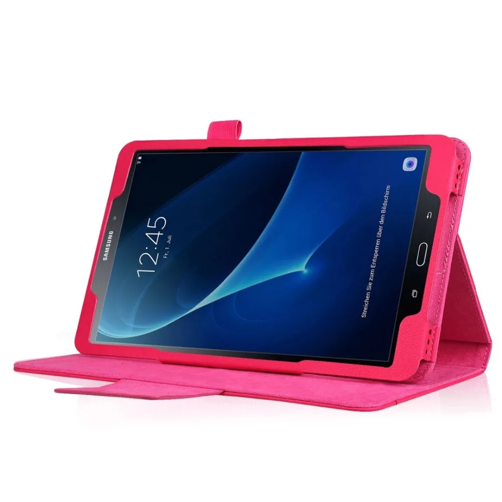 Чехол подставка из искусственной кожи для Samsung Galaxy Tab A 10 1 T580 T585|for samsung galaxy tab|case for