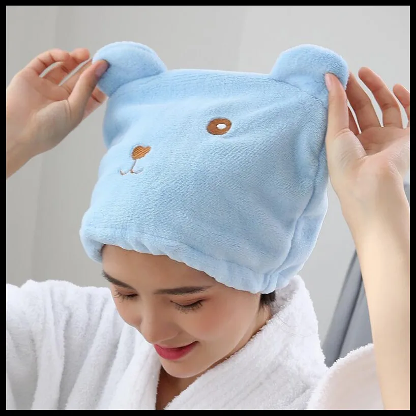 Adeeing микрофибра тюрбан для волос шапочка душа быстро сохнет обернутая полотенцем