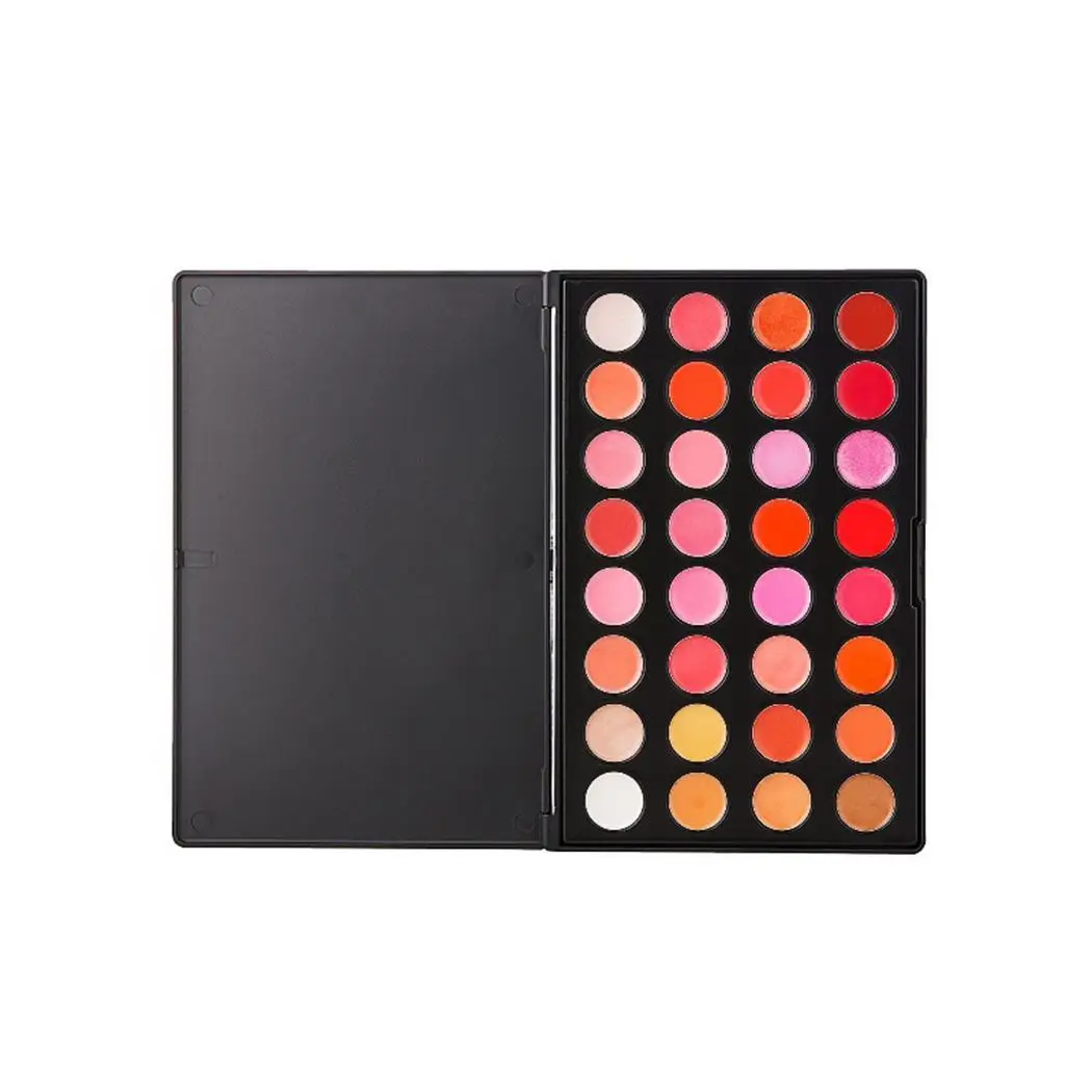 Натуральное матовое стекло с перламутровым эффектом палитра для губ макияж