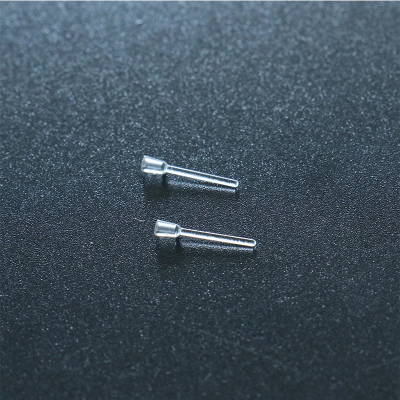 50pcs Earrings Clutch Anti Allergy Back Plugs Sleeve Tube Protection Ears Safety Pad Protector Jewelry Findings & Components