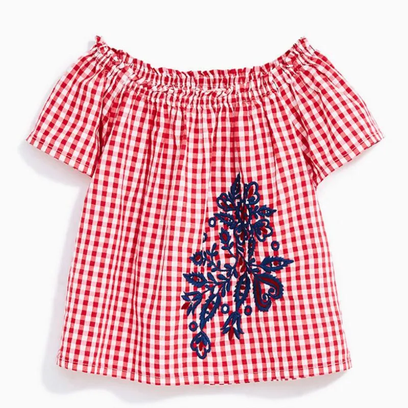 Little maven/детская одежда 2019 летняя для маленьких девочек футболка с короткими