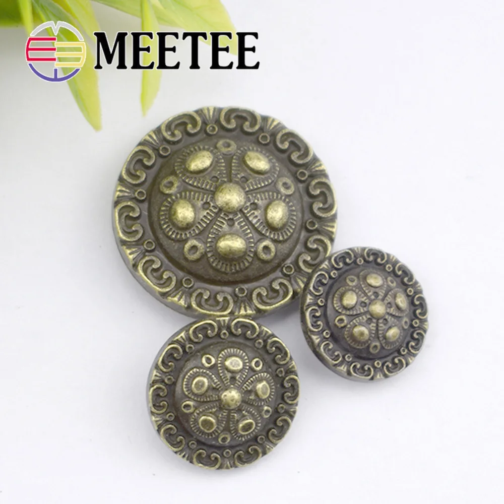 10 pcs/lot Restoring ancient ways design Snap Fastener leather wallet snap buttons DIY Garment accessories D3-7 | Дом и сад