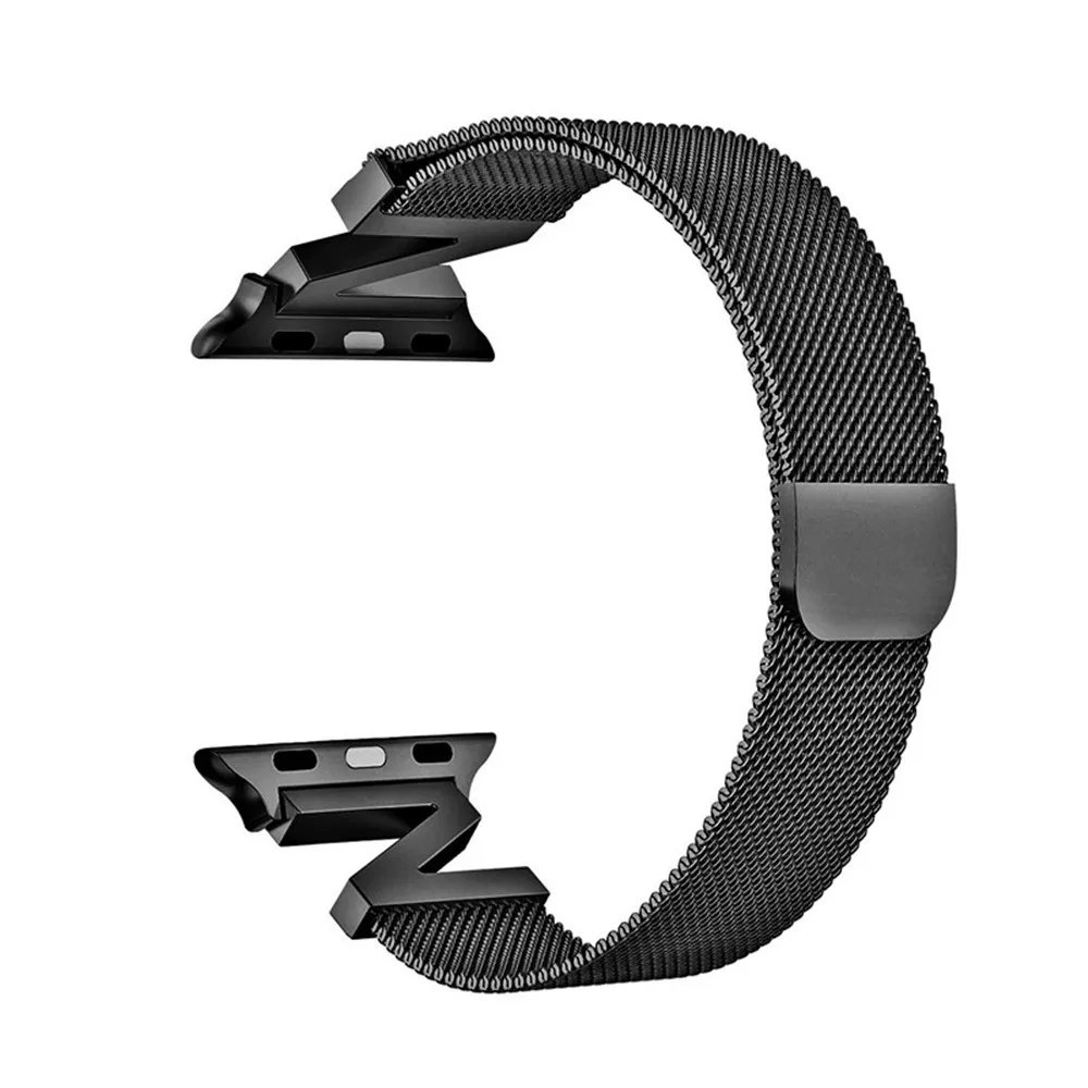 Браслет Миланская петля для Apple Watch 4 Z 40 мм 44 Наручные часы