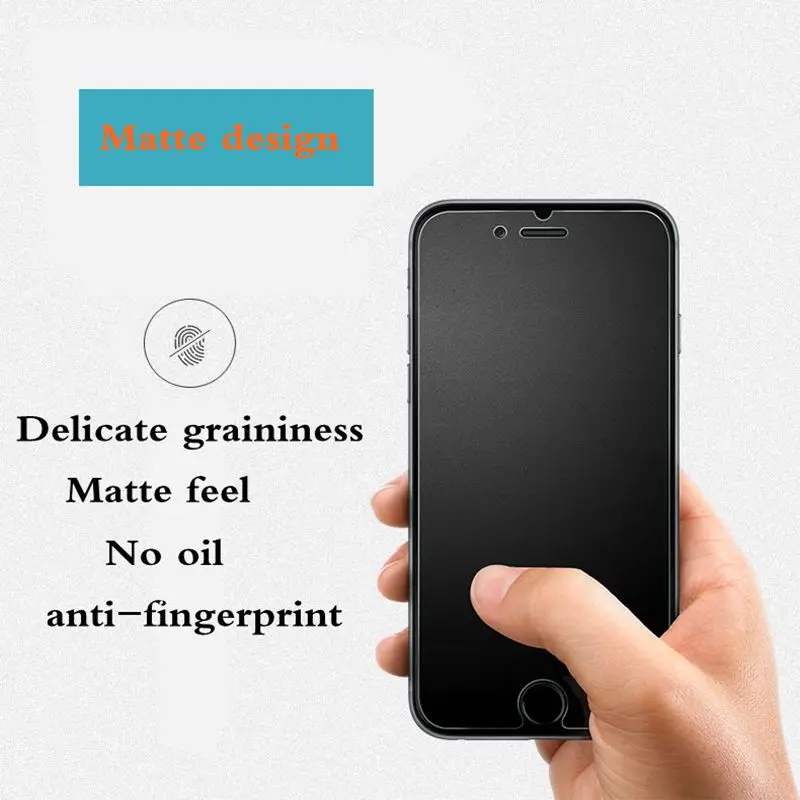 Защитное стекло Xwmkai 2.5D закаленное для Iphone 11 pro max X Xs Xmax 6 7 8 Plus 9H матовая защитная