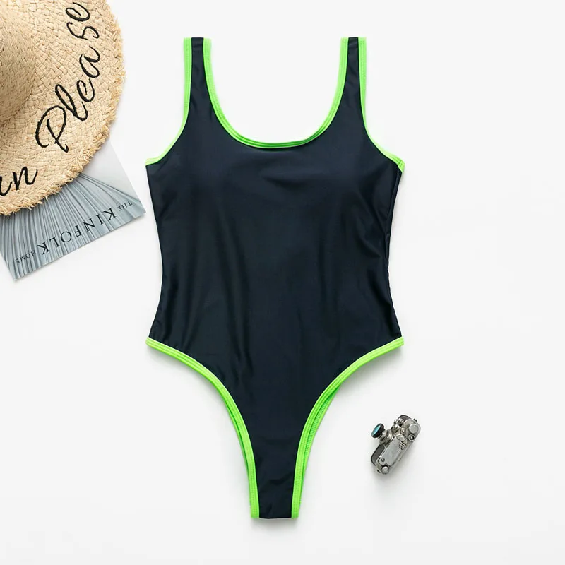 Бикини Bikinx сексуальный купальник в рубчик 2019 женский с высоким вырезом пуш ап