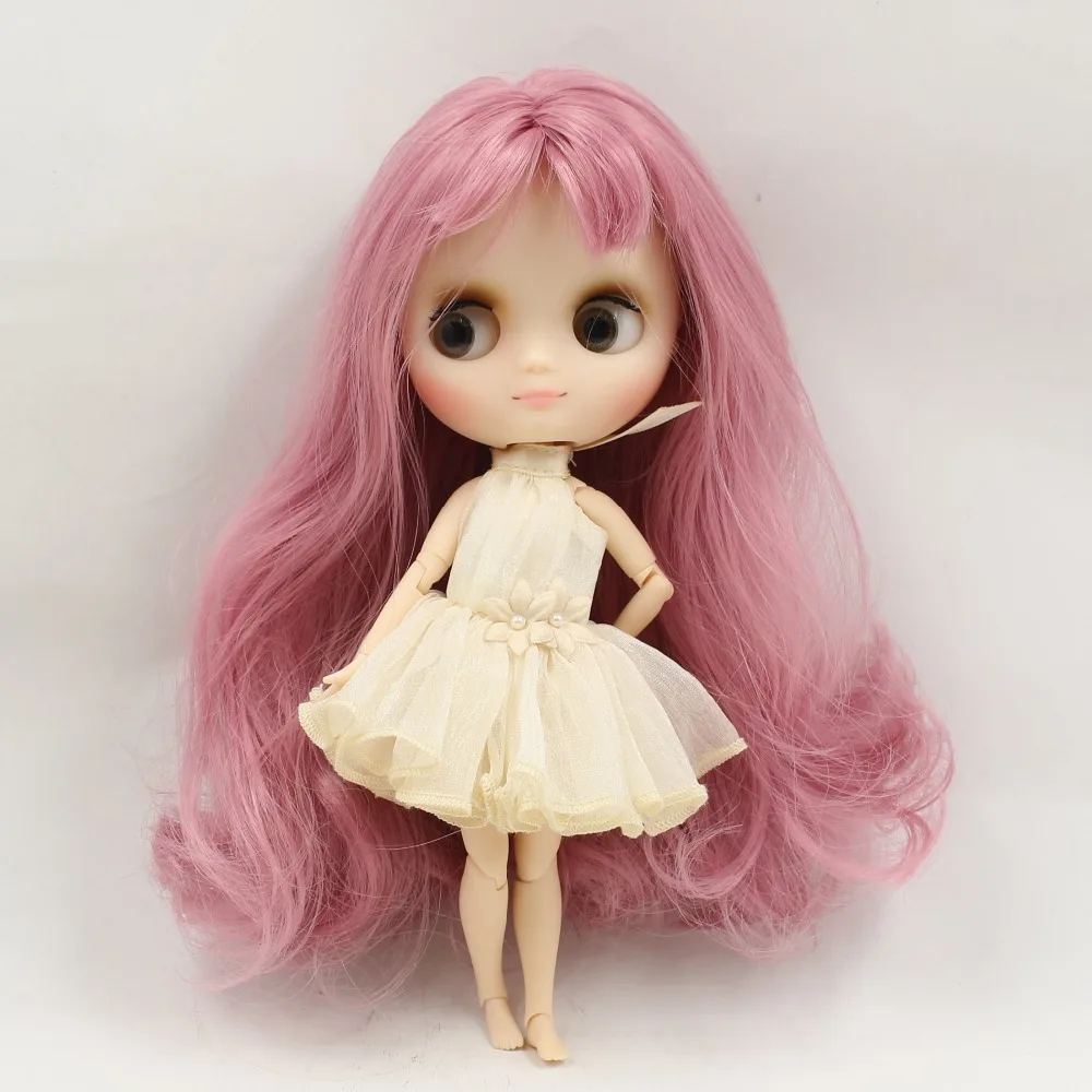 Кукла DBS blyth middie с матовым лицом и шарнирным телом 1/8 20 см | Игрушки хобби
