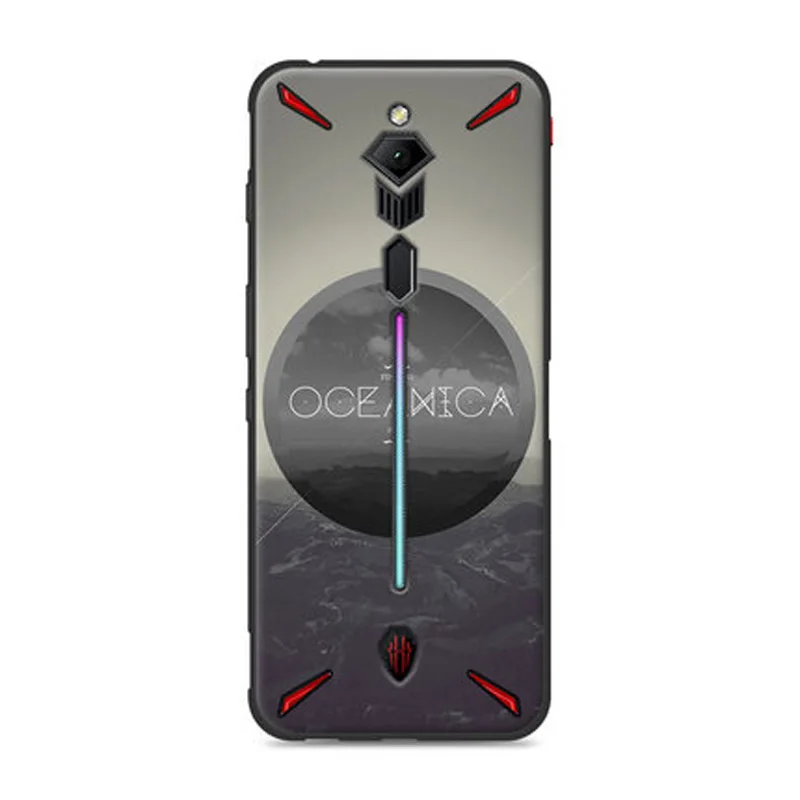 Чехол с рисунком для Nubia Red magic 3 тонкий мягкий чехол для Nubia Redmagic 3 Ударопрочный силиконовый чехол для задней панели красный magic3