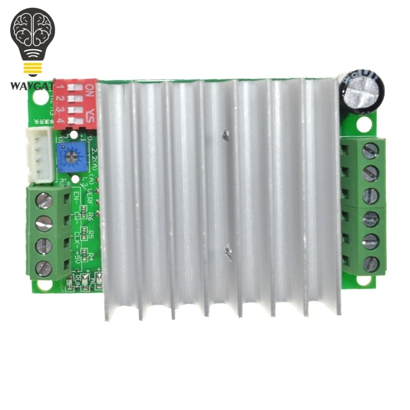 Высокое качество TB6600 DC12-45V двухфазный гибридный контроллер шагового двигателя
